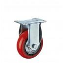Roda Polyurethane / PU Merah Plat Mati Vintech Rollen Germany