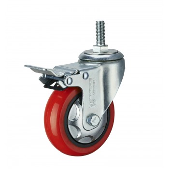 Roda PU Medium Duty Vintech Drat Rem