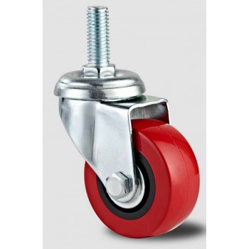 Roda PU merah 2 inch Beban Ringan (Light Duty) Ranger 