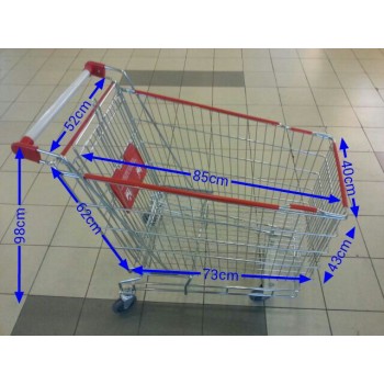 Trolley Supermarket 180 Liter