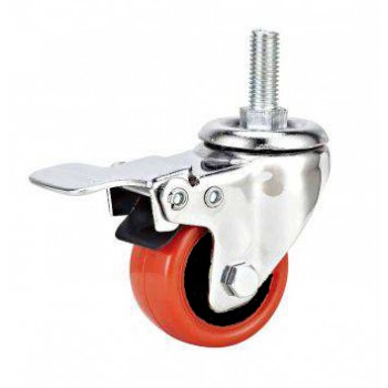 Roda PU 2" Drat Rem Vintech.