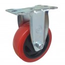 Roda PU Techno Wheel Plat Mati