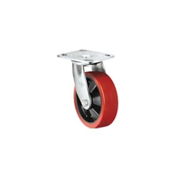 Roda PU Merah Velg Hitam Ranger