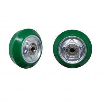 Roda PU Hijau Wheel Only KAI TO