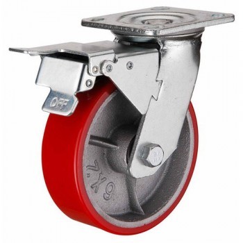 Roda PU CASTER TAIWAN HEAVY DUTY Rem