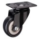Roda PU Hitam 2 inch